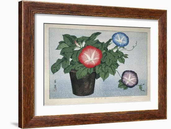 Close-Up of a Flower Pot-null-Framed Giclee Print