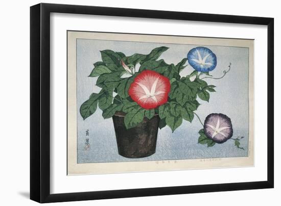 Close-Up of a Flower Pot-null-Framed Giclee Print