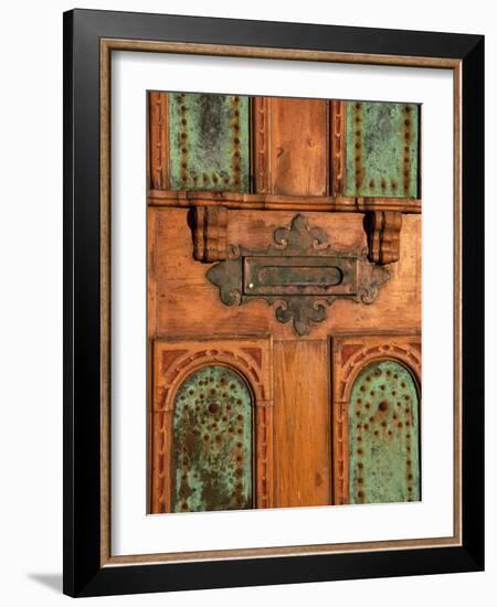 Close-up of a Mail Slot on a Door-null-Framed Photographic Print