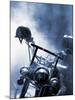 Close-up of a Motorcycle-null-Mounted Photographic Print