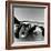 Close-up of a Pair of Ice Skates-null-Framed Photographic Print