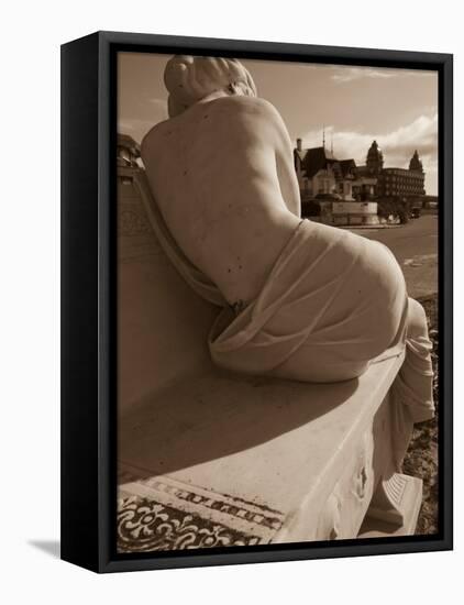 Close-Up of a Statue, Hotel Casino Carrasco, Carrasco, Montevideo, Uruguay-null-Framed Premier Image Canvas