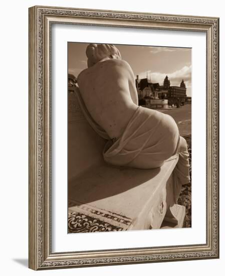 Close-Up of a Statue, Hotel Casino Carrasco, Carrasco, Montevideo, Uruguay-null-Framed Photographic Print