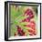 Close-up of a Vine Leaf in Autumn-John Miller-Framed Photographic Print