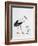 Close-Up of a White Stork with its Young (Ciconia Ciconia)-null-Framed Giclee Print