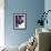 Close-up of a Young Woman Wearing Boxing Gloves-null-Framed Photographic Print displayed on a wall