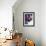 Close-up of a Young Woman Wearing Boxing Gloves-null-Framed Photographic Print displayed on a wall