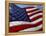 Close-up of American Flag-null-Framed Premier Image Canvas