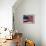 Close-up of American Flag-null-Framed Premier Image Canvas displayed on a wall