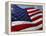 Close-up of American Flag-null-Framed Premier Image Canvas