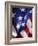 Close-up of American Flag-Rick Barrentine-Framed Photographic Print