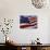 Close-up of American Flag-null-Photographic Print displayed on a wall