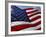 Close-up of American Flag-null-Framed Photographic Print