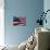 Close-up of American Flag-null-Mounted Photographic Print displayed on a wall