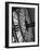 Close Up of Back of Lit Face of Big Ben-Emil Otto Hoppé-Framed Photographic Print
