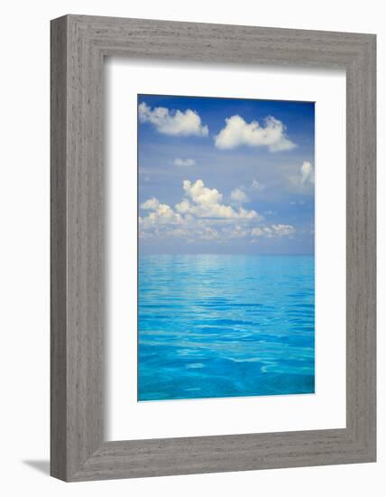 Close-up of blue tropical water, Bahamas.-Stuart Westmorland-Framed Photographic Print