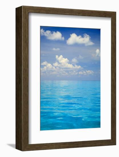 Close-up of blue tropical water, Bahamas.-Stuart Westmorland-Framed Photographic Print