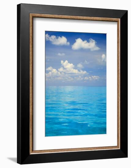 Close-up of blue tropical water, Bahamas.-Stuart Westmorland-Framed Photographic Print