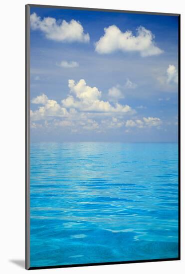 Close-up of blue tropical water, Bahamas.-Stuart Westmorland-Mounted Photographic Print