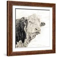 Close Up of Bull's Head-Mark Gemmell-Framed Photographic Print