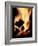 Close-up of Campfire at Night-John Coletti-Framed Photographic Print