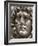 Close-Up of Carved Head, Didyma, Anatolia, Turkey, Eurasia-Christina Gascoigne-Framed Photographic Print