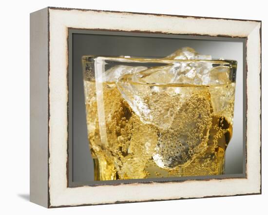 Close-up of Cider on Ice-Steve Lupton-Framed Premier Image Canvas