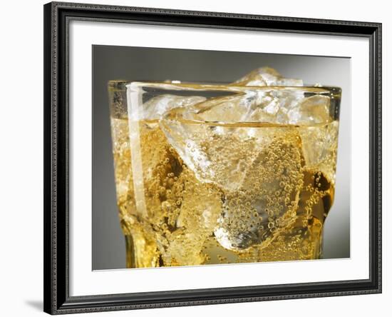 Close-up of Cider on Ice-Steve Lupton-Framed Photographic Print