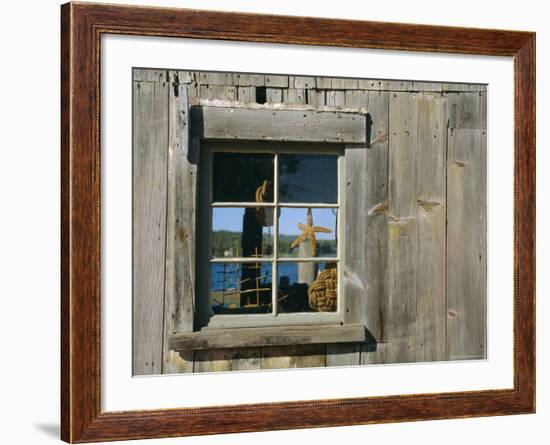 Close up of Clam Shack, Mystic Seaport Maritime Museum, Connecticut, USA-Fraser Hall-Framed Photographic Print