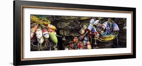 Close-up of Crab Pots, Humboldt County, California, USA-null-Framed Photographic Print