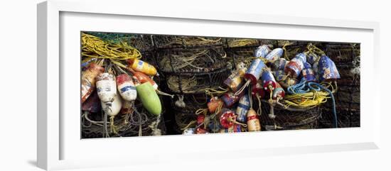 Close-up of Crab Pots, Humboldt County, California, USA-null-Framed Photographic Print