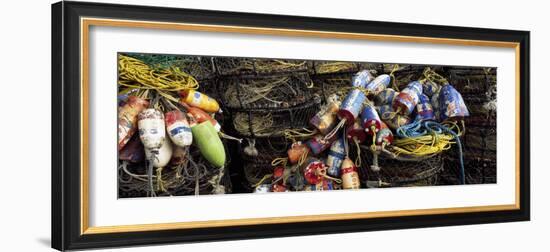Close-up of Crab Pots, Humboldt County, California, USA-null-Framed Photographic Print