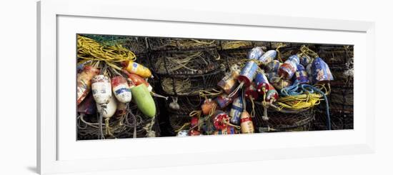 Close-up of Crab Pots, Humboldt County, California, USA-null-Framed Photographic Print