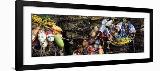 Close-up of Crab Pots, Humboldt County, California, USA-null-Framed Photographic Print