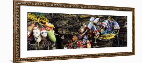 Close-up of Crab Pots, Humboldt County, California, USA-null-Framed Photographic Print