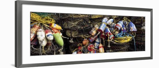 Close-up of Crab Pots, Humboldt County, California, USA-null-Framed Photographic Print