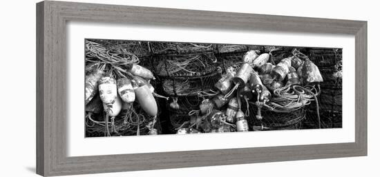 Close-Up of Crab Pots, Humboldt County, California, USA-null-Framed Photographic Print