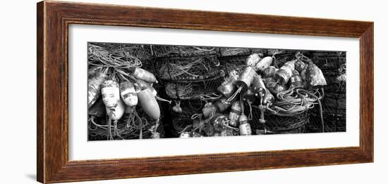 Close-Up of Crab Pots, Humboldt County, California, USA-null-Framed Photographic Print