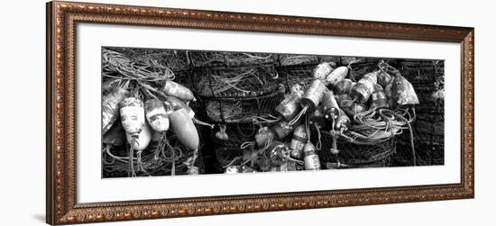 Close-Up of Crab Pots, Humboldt County, California, USA-null-Framed Photographic Print