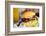 Close up of Delicious Fresh Burger with Cheese and Bacon-BlueOrange Studio-Framed Photographic Print