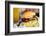 Close up of Delicious Fresh Burger with Cheese and Bacon-BlueOrange Studio-Framed Photographic Print