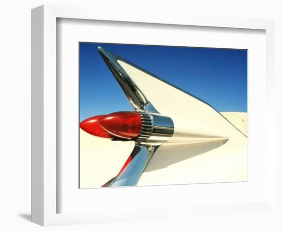 Close-up of Fin and Taillight on Classic Car-Bill Bachmann-Framed Photographic Print