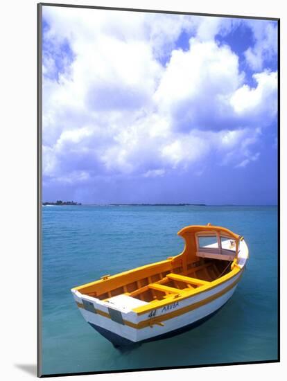 Close-up of Fishing Boat, Aruba-Bill Bachmann-Mounted Photographic Print