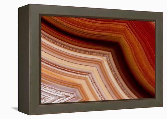 Close-Up of Fortification Laguna Agate-Darrell Gulin-Framed Premier Image Canvas
