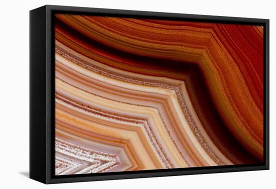 Close-Up of Fortification Laguna Agate-Darrell Gulin-Framed Premier Image Canvas