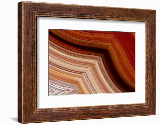 Close-Up of Fortification Laguna Agate-Darrell Gulin-Framed Photographic Print