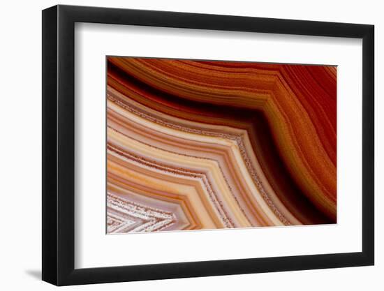 Close-Up of Fortification Laguna Agate-Darrell Gulin-Framed Photographic Print