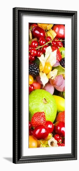 Close up of Fresh Fruits - Fruit assortments - Fruits and Vegetables-Philippe Hugonnard-Framed Photographic Print