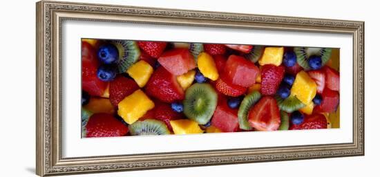 Close-Up of Fruit Salad-null-Framed Photographic Print