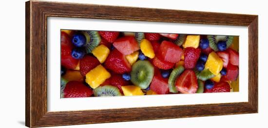 Close-Up of Fruit Salad-null-Framed Photographic Print